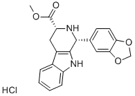 (1R,3R)-Methyl 1-(benzo[D][1,3]dioxol-5-YL)-2,3,4,9-tetrahydro-1H-pyrido[3,4-B]indole-3-carboxylate hydrochloride